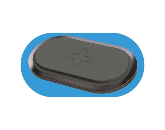 Sprout Wireless Charger Pod Single Silver