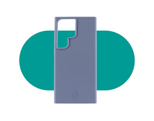 Samsung S23 Ultra Silicone Case Grey Storm