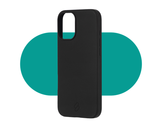 IPHONE 16 PLUS SILICONE CASE BLACK