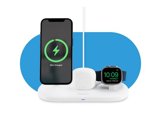 Qi2 MAGNETIC 3-IN-1 WIRELESS CHARGER